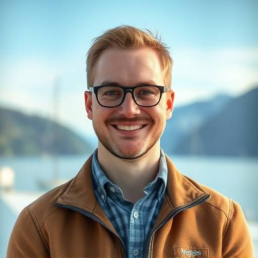 Portrett av Bjørn Holm, salgsansvarlig i Fjordside Design