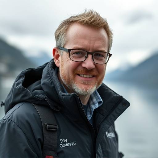 Portrett av Lars Bakken, produksjonsansvarlig i Fjordside Design
